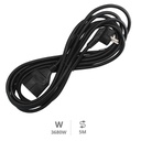 Cabo Extensão Schuko 3x1.5 M/F 5Mts PT 000100048