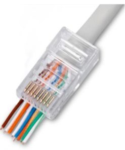 Ficha RJ45 passante 8P8C UTP CAT6