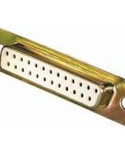 Ficha D-Sub DB25 pinos fêmea - soldar cabo