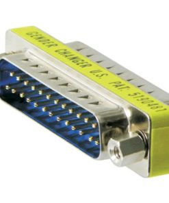 Adaptador DB25 macho-macho