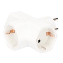 Ficha tripla 2P+T BR 103000006