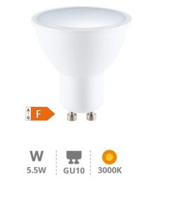 Lampada Led 220v 5.5w Gu10 3000K 200621009