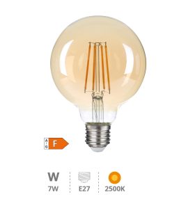 Lamp LED G95 Vintage 7W E27 2500K 200671006