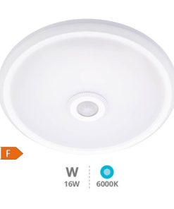 Plafón techo LED Bagori c/ sensor mov 16W 6000K 203610003