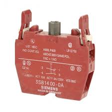 Bloco de contactos 3SB1400-0C Siemens