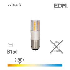 lamp. tubular LED B15D 5.5W 3200K