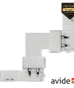 União P/ Fita LEDS Monocor IP20 90º ABLS12V-L-CON-02
