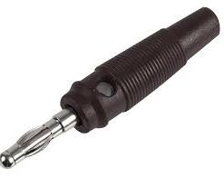 Ficha banana M PR 4mm A-1.126.N.B Multicomp