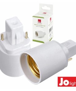 Casquilho Adaptador G24 Macho E27 Femea