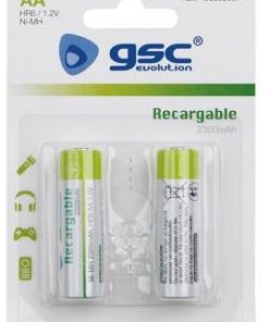 Pilha Recarregável Ni-MH AA 1,2V 2700mAH GSC