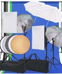 Kit de Iluminação vidaXL para Estúdio Fotográfico